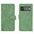 Custodia Portafoglio In Pelle Cover con Supporto L01Z per Google Pixel 6 5G Verde