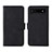 Custodia Portafoglio In Pelle Cover con Supporto L01Z per Google Pixel 6a 5G Nero