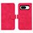 Custodia Portafoglio In Pelle Cover con Supporto L01Z per Google Pixel 8 5G Rosa Caldo