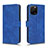 Custodia Portafoglio In Pelle Cover con Supporto L01Z per Huawei Enjoy 50z Blu