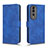 Custodia Portafoglio In Pelle Cover con Supporto L01Z per Huawei Honor 80 Pro 5G Blu