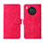Custodia Portafoglio In Pelle Cover con Supporto L01Z per Huawei Nova 8i Rosa Caldo