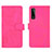 Custodia Portafoglio In Pelle Cover con Supporto L01Z per LG Stylo 7 Rosa Caldo