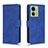 Custodia Portafoglio In Pelle Cover con Supporto L01Z per Motorola Moto Edge (2023) 5G Blu
