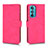 Custodia Portafoglio In Pelle Cover con Supporto L01Z per Motorola Moto Edge 30 5G Rosa Caldo