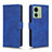 Custodia Portafoglio In Pelle Cover con Supporto L01Z per Motorola Moto Edge 40 5G Blu