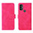 Custodia Portafoglio In Pelle Cover con Supporto L01Z per Motorola Moto G Play Gen 2 Rosa Caldo