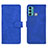 Custodia Portafoglio In Pelle Cover con Supporto L01Z per Motorola Moto G40 Fusion Blu