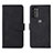 Custodia Portafoglio In Pelle Cover con Supporto L01Z per Motorola Moto G71 5G Nero