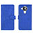Custodia Portafoglio In Pelle Cover con Supporto L01Z per Nokia 7.3 Blu