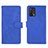 Custodia Portafoglio In Pelle Cover con Supporto L01Z per Oppo A74 4G Blu