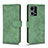 Custodia Portafoglio In Pelle Cover con Supporto L01Z per Oppo F21s Pro 4G Verde