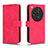 Custodia Portafoglio In Pelle Cover con Supporto L01Z per Oppo Find X7 Ultra 5G Rosa Caldo