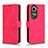 Custodia Portafoglio In Pelle Cover con Supporto L01Z per Oppo Reno11 5G Rosa Caldo