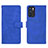 Custodia Portafoglio In Pelle Cover con Supporto L01Z per Oppo Reno6 5G Blu