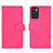 Custodia Portafoglio In Pelle Cover con Supporto L01Z per Oppo Reno6 5G Rosa Caldo