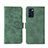 Custodia Portafoglio In Pelle Cover con Supporto L01Z per Oppo Reno6 Z 5G Verde