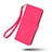 Custodia Portafoglio In Pelle Cover con Supporto L01Z per Realme 9 Pro+ Plus 5G Rosa Caldo