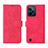 Custodia Portafoglio In Pelle Cover con Supporto L01Z per Realme C31 Rosa Caldo