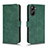 Custodia Portafoglio In Pelle Cover con Supporto L01Z per Realme V20 5G Verde