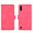 Custodia Portafoglio In Pelle Cover con Supporto L01Z per Samsung Galaxy A01 SM-A015 Rosa Caldo