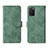 Custodia Portafoglio In Pelle Cover con Supporto L01Z per Samsung Galaxy A02s Verde