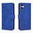 Custodia Portafoglio In Pelle Cover con Supporto L01Z per Samsung Galaxy A04E Blu