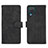 Custodia Portafoglio In Pelle Cover con Supporto L01Z per Samsung Galaxy A12 5G Nero