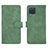 Custodia Portafoglio In Pelle Cover con Supporto L01Z per Samsung Galaxy A12 Nacho Verde