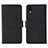 Custodia Portafoglio In Pelle Cover con Supporto L01Z per Samsung Galaxy A22 5G SC-56B Nero