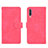 Custodia Portafoglio In Pelle Cover con Supporto L01Z per Samsung Galaxy A30S Rosa Caldo