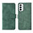 Custodia Portafoglio In Pelle Cover con Supporto L01Z per Samsung Galaxy F23 5G Verde