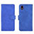 Custodia Portafoglio In Pelle Cover con Supporto L01Z per Samsung Galaxy M01 Core Blu