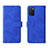 Custodia Portafoglio In Pelle Cover con Supporto L01Z per Samsung Galaxy M02s Blu