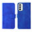 Custodia Portafoglio In Pelle Cover con Supporto L01Z per Samsung Galaxy M23 5G Blu