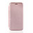 Custodia Portafoglio In Pelle Cover con Supporto L01Z per Samsung Galaxy M31 Prime Edition Oro Rosa