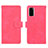 Custodia Portafoglio In Pelle Cover con Supporto L01Z per Samsung Galaxy S20 Lite 5G Rosa Caldo