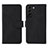 Custodia Portafoglio In Pelle Cover con Supporto L01Z per Samsung Galaxy S21 FE 5G Nero