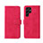 Custodia Portafoglio In Pelle Cover con Supporto L01Z per Samsung Galaxy S23 Ultra 5G Rosa Caldo