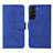 Custodia Portafoglio In Pelle Cover con Supporto L01Z per Samsung Galaxy S24 5G Blu