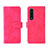 Custodia Portafoglio In Pelle Cover con Supporto L01Z per Samsung Galaxy Z Fold4 5G Rosa Caldo