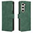 Custodia Portafoglio In Pelle Cover con Supporto L01Z per Samsung Galaxy Z Fold5 5G Verde