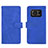 Custodia Portafoglio In Pelle Cover con Supporto L01Z per Sharp Aquos R6 Blu
