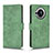 Custodia Portafoglio In Pelle Cover con Supporto L01Z per Sharp Aquos R7s Verde