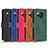 Custodia Portafoglio In Pelle Cover con Supporto L01Z per Sharp Aquos R8