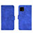 Custodia Portafoglio In Pelle Cover con Supporto L01Z per Sharp Aquos Sense4 Blu