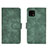 Custodia Portafoglio In Pelle Cover con Supporto L01Z per Sharp Aquos Sense4 Verde