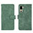 Custodia Portafoglio In Pelle Cover con Supporto L01Z per Sharp Simple Sumaho 5 Verde