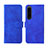 Custodia Portafoglio In Pelle Cover con Supporto L01Z per Sony Xperia 1 IV SO-51C Blu