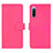 Custodia Portafoglio In Pelle Cover con Supporto L01Z per Sony Xperia 10 III Lite Rosa Caldo